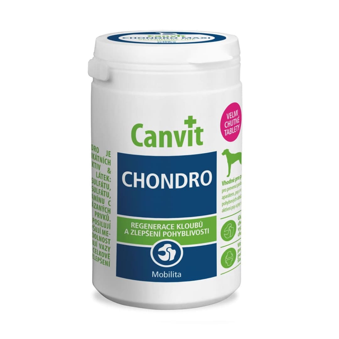 Canvit Chondro tabletes locītavām suņiem līdz 25 kg N230